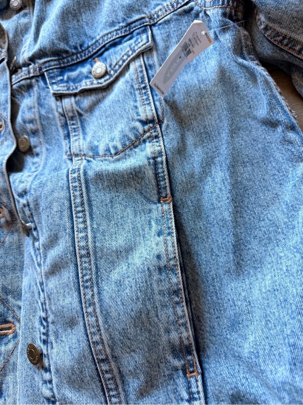 OLD NAVY WOMENS JEAN JACKET - Picture 8 of 9